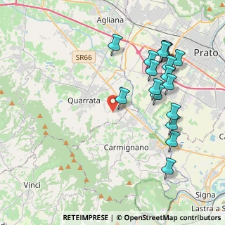 Mappa Via S. Michele, 51039 Quarrata PT, Italia (4.50824)