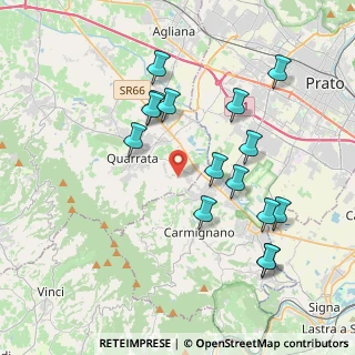 Mappa Via S. Michele, 51039 Quarrata PT, Italia (4.04267)