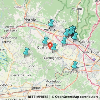 Mappa Via S. Michele, 51039 Quarrata PT, Italia (7.42286)