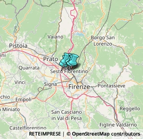Mappa Piazza della Biblioteca, 50019 Sesto Fiorentino FI, Italia (40.3025)