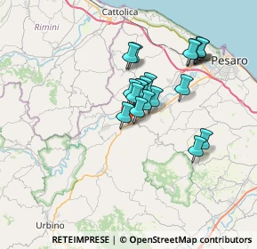 Mappa Montelabbate, 61025 Montelabbate PU, Italia (5.6705)