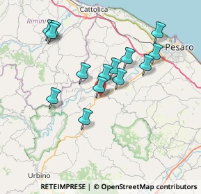 Mappa Montelabbate, 61025 Montelabbate PU, Italia (6.92571)