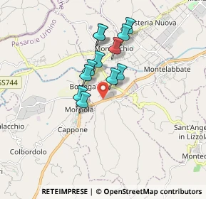Mappa Montelabbate, 61025 Montelabbate PU, Italia (1.37667)