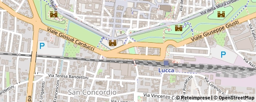 Mappa Lucca
