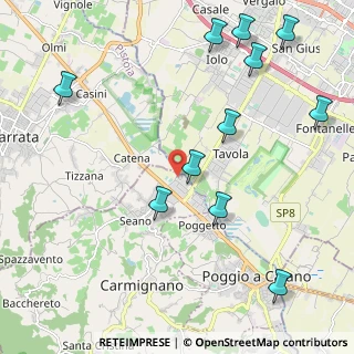 Mappa Via Bocca di Stella, 59011 Seano PO, Italia (2.67182)