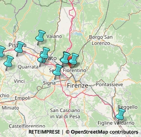 Mappa Via Doccia, 50019 Sesto Fiorentino FI, Italia (16.45727)