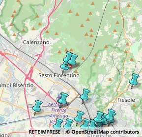 Mappa Via Doccia, 50019 Sesto Fiorentino FI, Italia (5.9375)