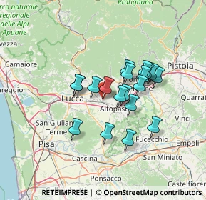 Mappa Via Catalani, 55016 Porcari LU, Italia (10.76737)