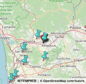 Mappa Via Catalani, 55016 Porcari LU, Italia (15.25364)