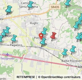 Mappa Via Catalani, 55016 Porcari LU, Italia (3.0395)