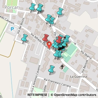 Mappa Via Catalani, 55016 Porcari LU, Italia (0.1)