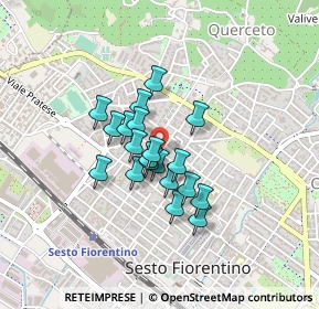 Mappa Viale Michelangelo Buonarroti, 50019 Sesto Fiorentino FI, Italia (0.2955)