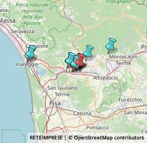 Mappa Viale Repubblica, 55100 Lucca LU, Italia (6.39167)