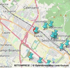 Mappa VIA DEGLI OLMI-ANG, 50019 Firenze FI, Italia (2.48182)