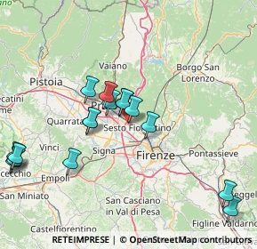 Mappa VIA DEGLI OLMI-ANG, 50019 Firenze FI, Italia (16.9)