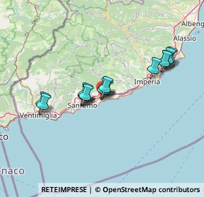 Mappa Strada Privata, 18018 Taggia IM, Italia (12.09643)