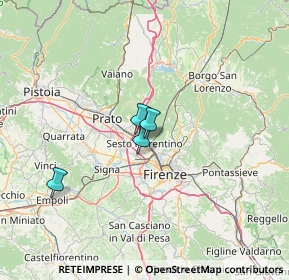 Mappa Via Cesare Battisti, 50019 Sesto Fiorentino FI, Italia (43.37182)