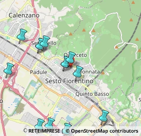 Mappa Via Cesare Battisti, 50019 Sesto Fiorentino FI, Italia (2.34769)