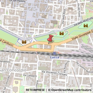 Mappa Viale Regina Margherita, 121, 55100 Lucca, Lucca (Toscana)