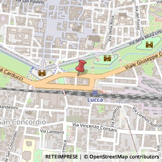 Mappa Viale Regina Margherita, 167, 55100 Lucca, Lucca (Toscana)