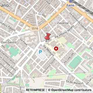 Mappa Viale Vittorio Veneto, 2, 61032 Fano, Pesaro e Urbino (Marche)
