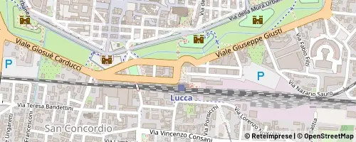 Mappa Lucca