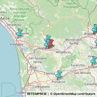 Mappa Via del Marginone, 55012 Lucca LU, Italia (28.765)