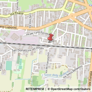 Mappa Traversa II Via San Donato, 53, 55100 Lucca, Lucca (Toscana)