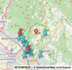 Mappa Via di Belvedere, 50019 Sesto Fiorentino FI, Italia (4.29)