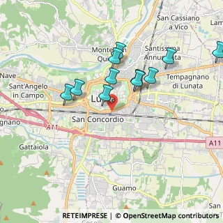 Mappa Piazzale Curtatone, 55100 Lucca LU, Italia (1.76909)