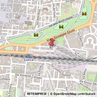 Mappa Via Giuseppe Mazzini, 115, 55100 Lucca, Lucca (Toscana)