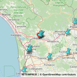 Mappa Via Benedetto Cairoli, 55100 Lucca LU, Italia (19.965)