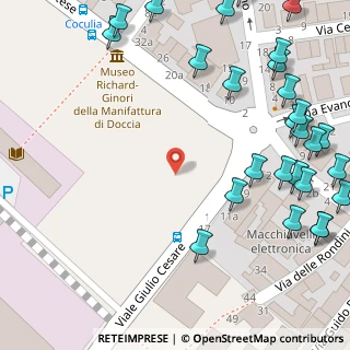 Mappa Viale Giulio Cesare, 50019 Sesto Fiorentino FI, Italia (0.1)