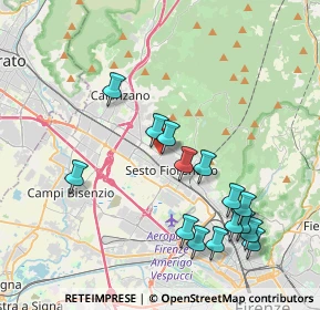 Mappa Viale Giulio Cesare, 50019 Sesto Fiorentino FI, Italia (4.26)