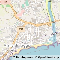 Mapa Taggia