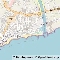 Mapa Taggia