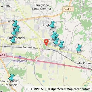 Mappa Via Pietro Mascagni, 55016 Porcari LU, Italia (2.41818)