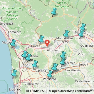 Mappa Via Pietro Mascagni, 55016 Porcari LU, Italia (21.00267)