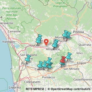 Mappa Via Pietro Mascagni, 55016 Porcari LU, Italia (14.99071)