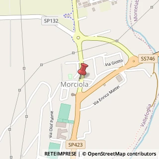 Mappa Via Nazionale, 132, 61022 Vallefoglia, Pesaro e Urbino (Marche)