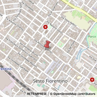 Mappa Via Matteo Renato Imbriani, 11, 50019 Sesto Fiorentino, Firenze (Toscana)