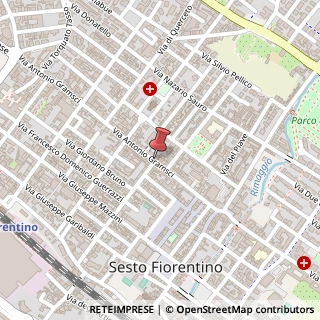 Mappa Via A. Gramsci, 275, 50019 Sesto Fiorentino, Firenze (Toscana)