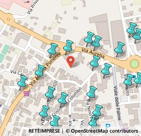 Mappa Via Barborine, 18018 Taggia IM, Italia (0.162)