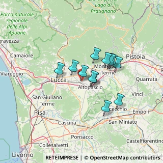 Mappa Via Romana Est, 55016 Porcari LU, Italia (10.28833)