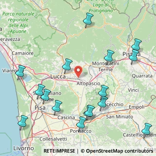 Mappa Via Giacomo Puccini, 55016 Porcari LU, Italia (22.23125)