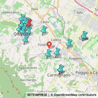 Mappa Via di Pozzo, 51039 Quarrata PT, Italia (2.46222)