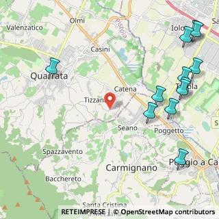 Mappa Via di Pozzo, 51039 Quarrata PT, Italia (3.07583)