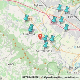 Mappa Via di Pozzo, 51039 Quarrata PT, Italia (4.34182)