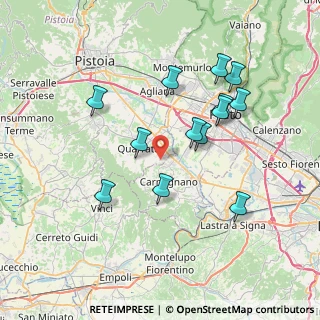 Mappa Via di Pozzo, 51039 Quarrata PT, Italia (7.31846)
