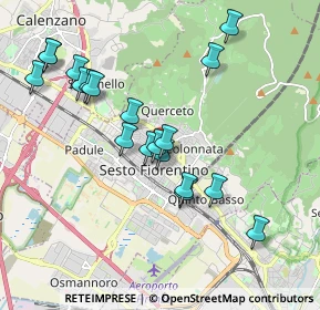 Mappa Via Alfredo Contini, 50019 Sesto Fiorentino FI, Italia (1.94421)